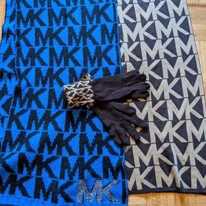 Michael Kors scarves and gloves